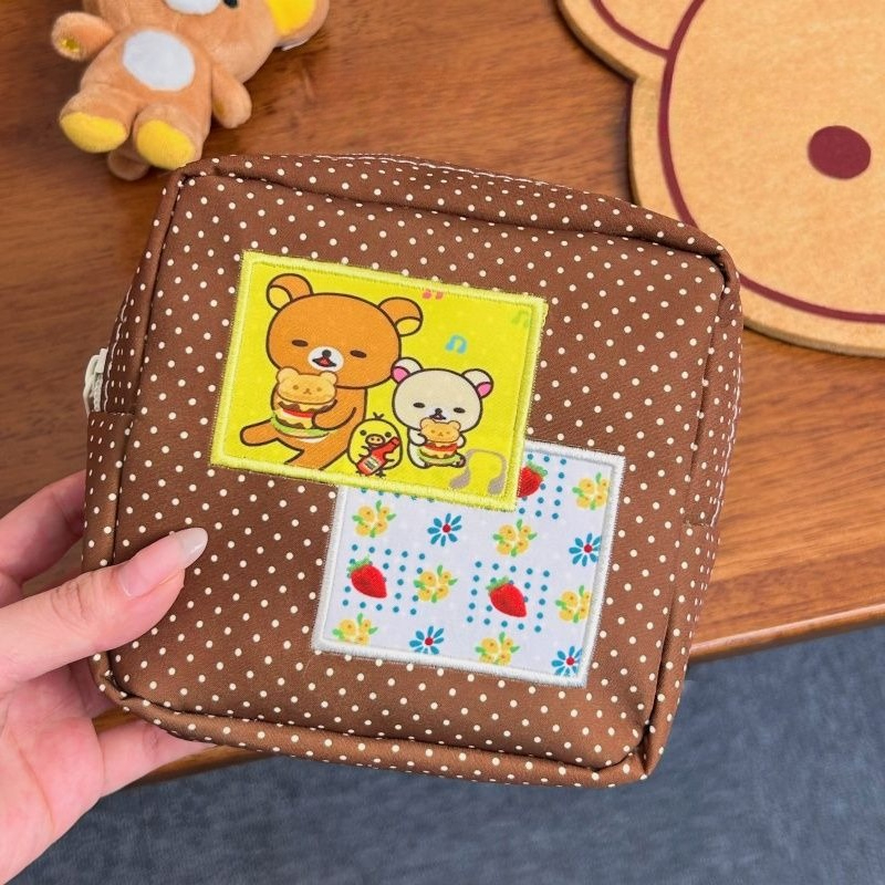 Rilakkuma Dot Pattern Makeup B - Travel Accessories Pouch のレビューと価格