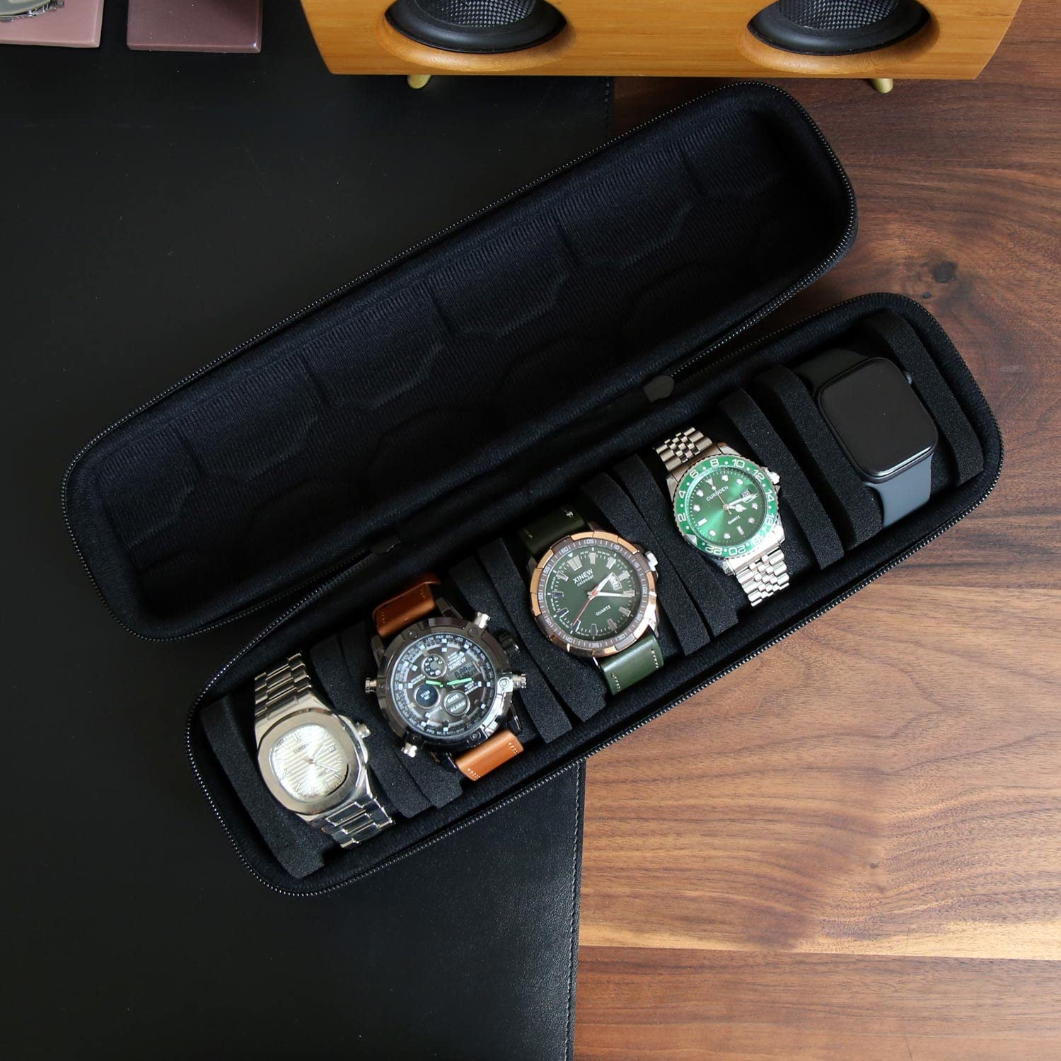 Watch Box Organizer For Men or - Travel Accessories Organizer Case のレビューと価格