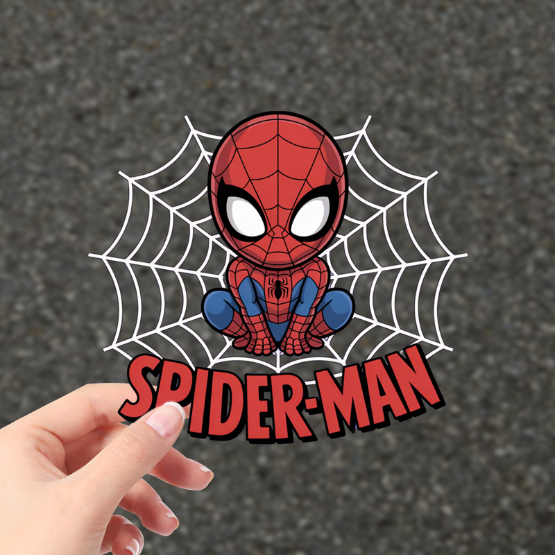 Superhero Spider Man Car Stick - Sticker Luggage Decorative のレビューと価格