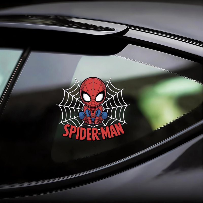 Superhero Spider Man Car Stick - Sticker Luggage Decorative のレビューと価格