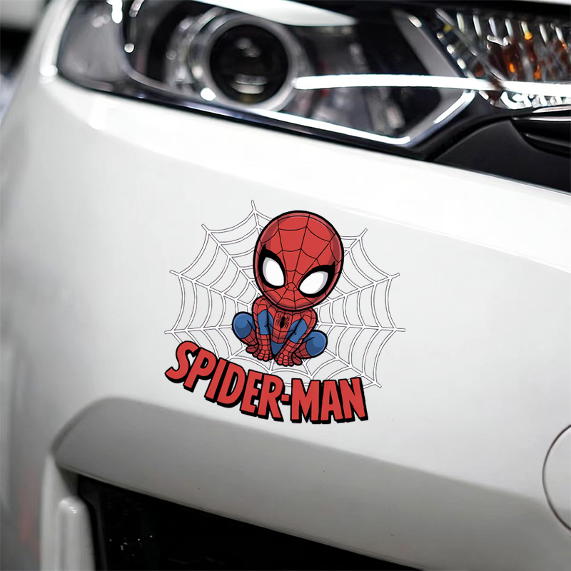 Superhero Spider Man Car Stick - Sticker Luggage Decorative のレビューと価格