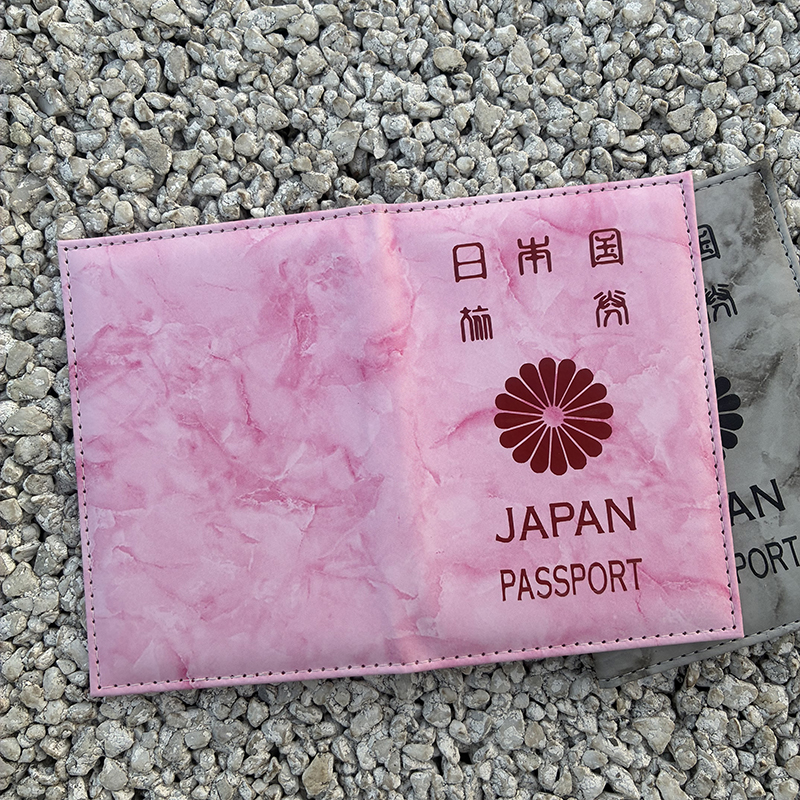 Marble Pattern Japan Passport  - Travel Accessories Japan のレビューと価格