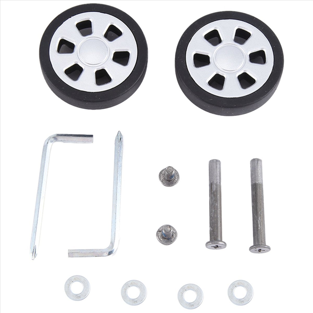 ABQR 55x13mm Set of 2 Luggage  - Luggage Wheel Replacement のレビューと価格