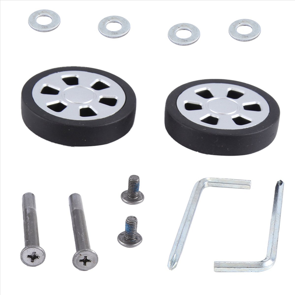 ABQR 55x13mm Set of 2 Luggage  - Luggage Wheel Replacement のレビューと価格