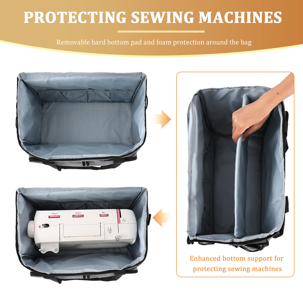 KOKNIT Sewing Machine Carrying - Travel Accessories Organizer Case のレビューと価格