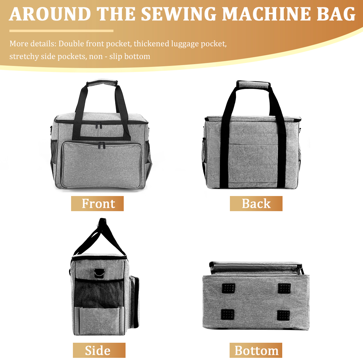 KOKNIT Sewing Machine Carrying - Travel Accessories Organizer Case のレビューと価格