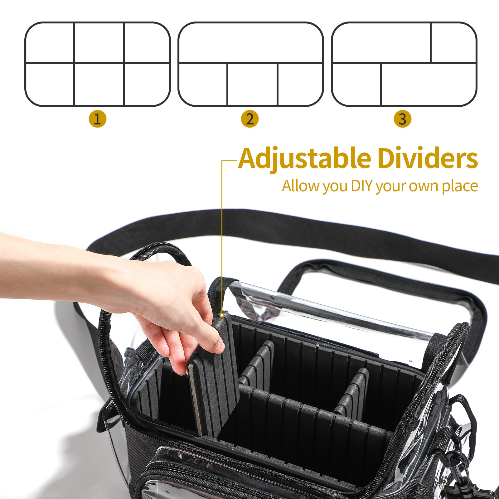 Makeup Brush Holder Backpack M - Travel Accessories Organizer Case のレビューと価格