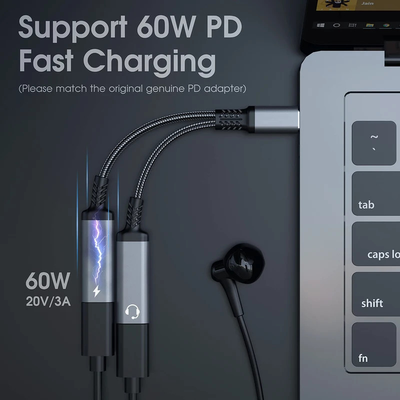 OTG 2 IN 1 USB C Splitter to D - Travel Plug Type C のレビューと価格