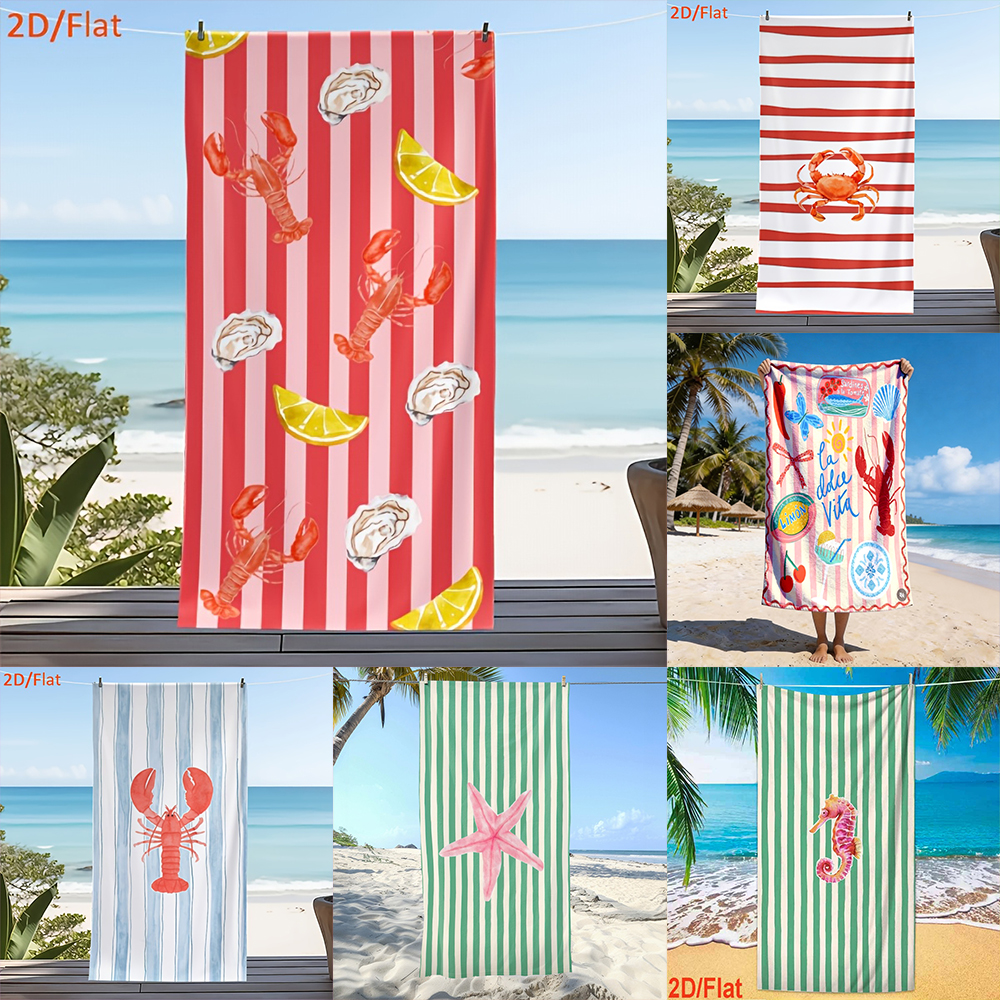 1PC # Coastal Beach Towels , S - Travel Yoga Accessories のレビューと価格