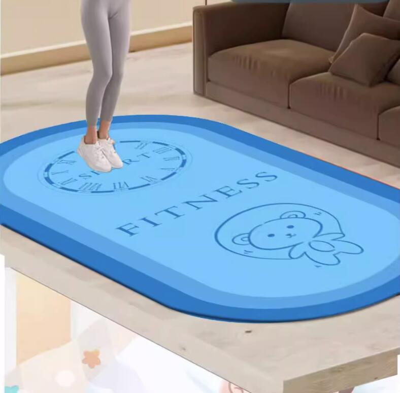 Yoga Mat For Fitness Home Gym  - Travel Yoga Accessories のレビューと価格