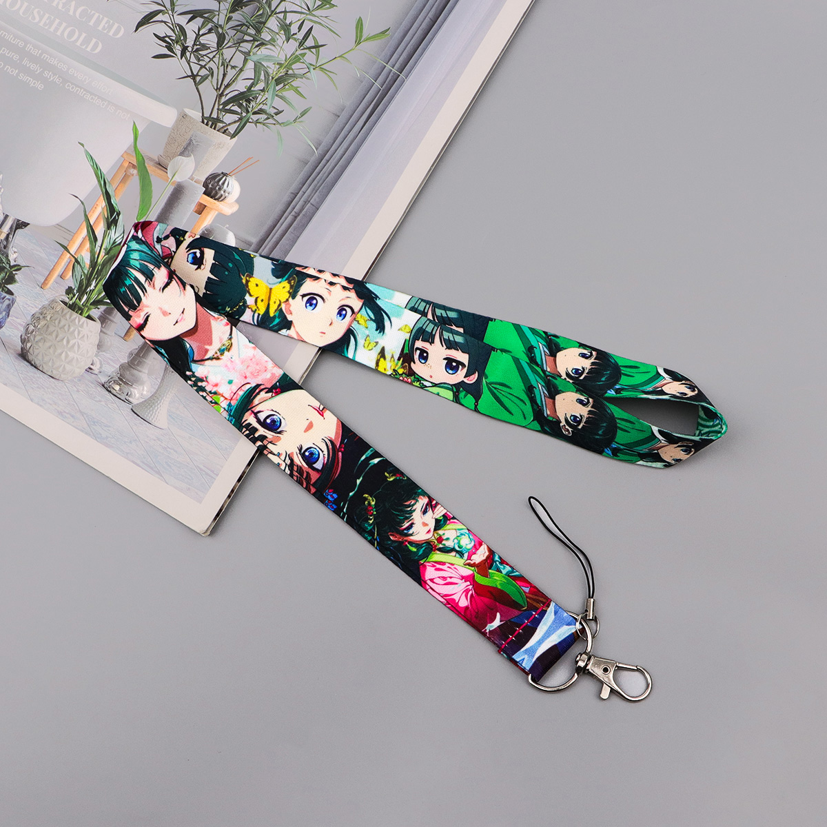 Cute Anime Girl Lanyard Neck S - Travel Accessories Pouch のレビューと価格