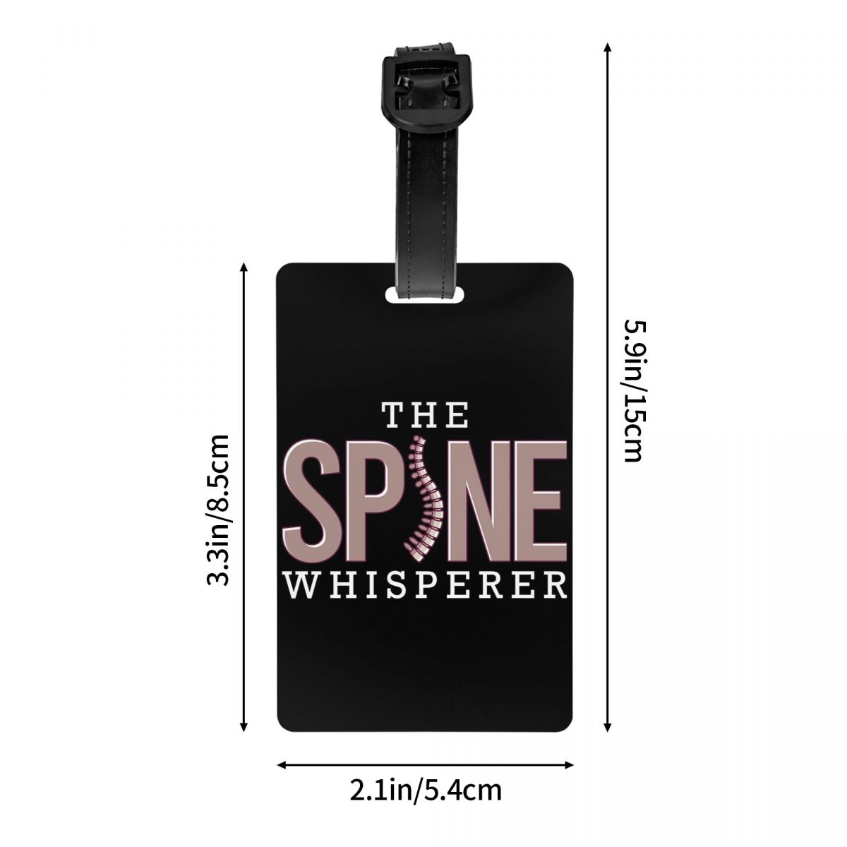 Spine Whisperer Luggage Tags S - Travel Accessories Name のレビューと価格
