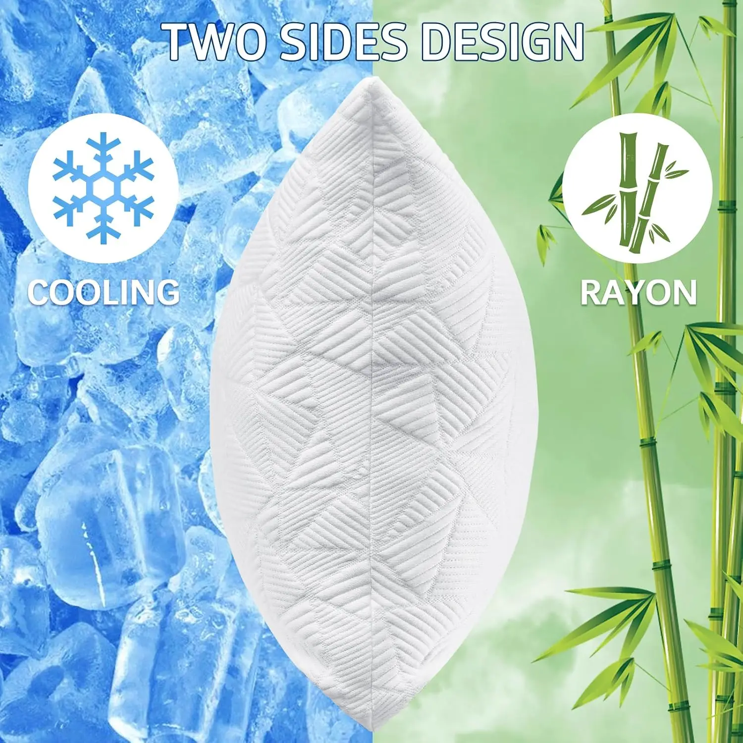 Cooling King Size Pillow, Shre - Neck Pillow Memory Foam のレビューと価格