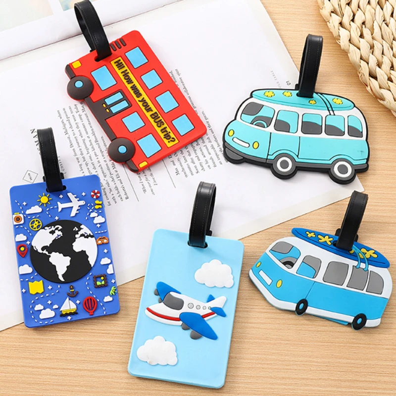 Cute Cartoon Cars PVC Silicone - Travel Accessories Name のレビューと価格
