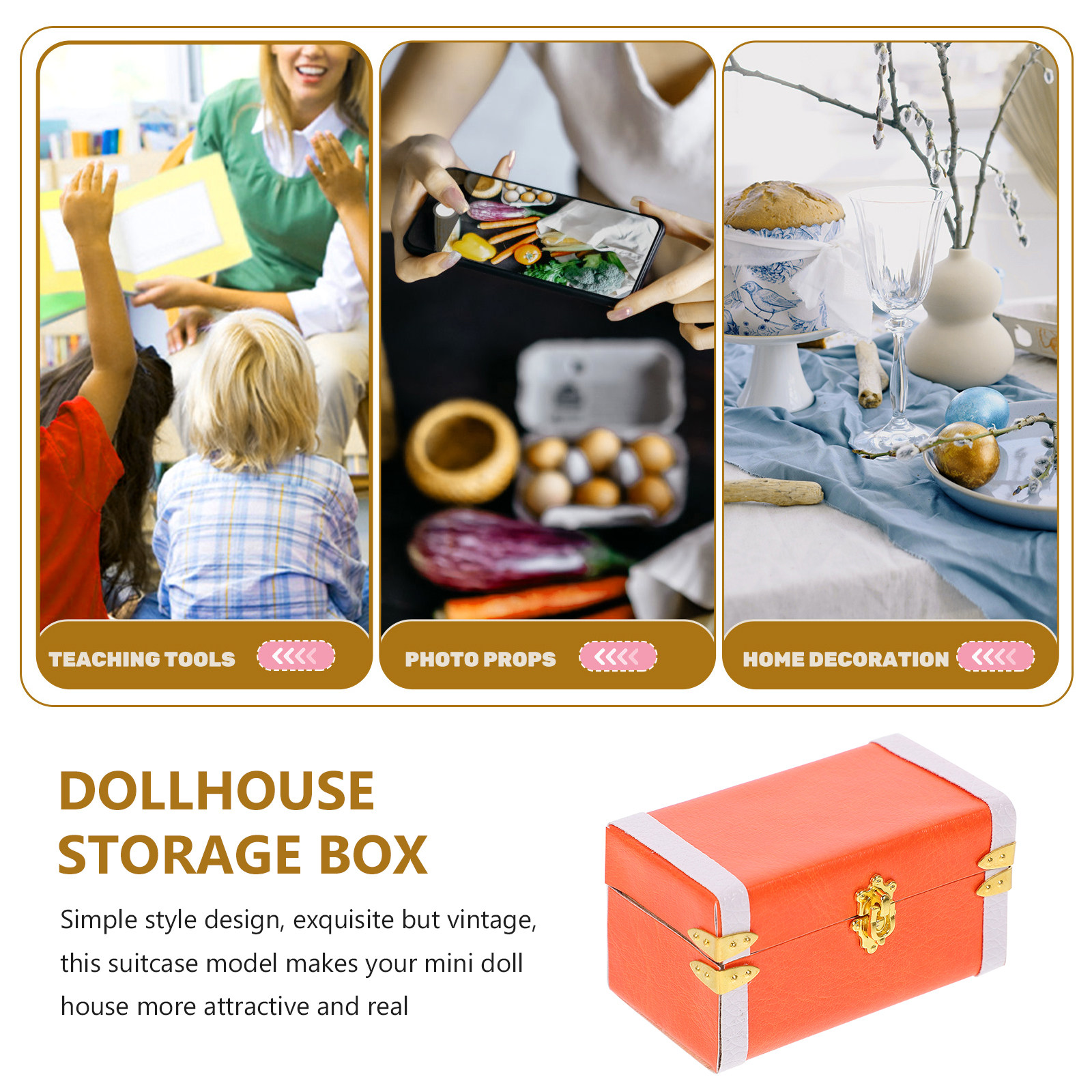 1:12 Scale Miniature Vintage S - Travel Accessories Display のレビューと価格