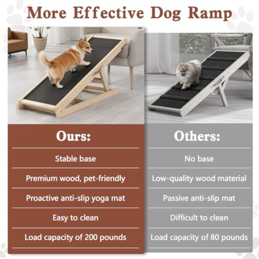 Dog Ramp for Couch, Bed, Car,  - Travel Yoga Accessories のレビューと価格
