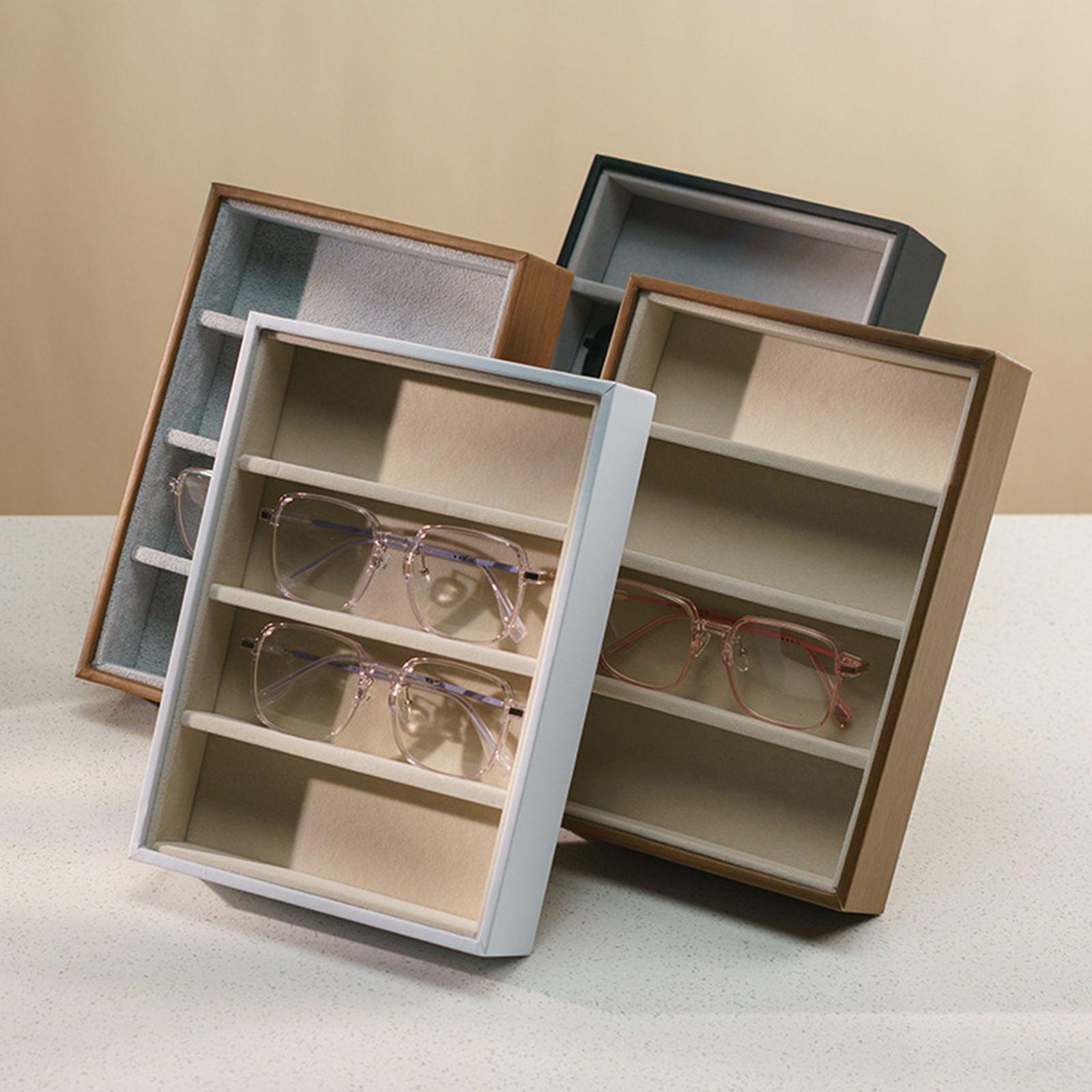 Glasses Display Tray Eyeglass  - Travel Accessories Display のレビューと価格