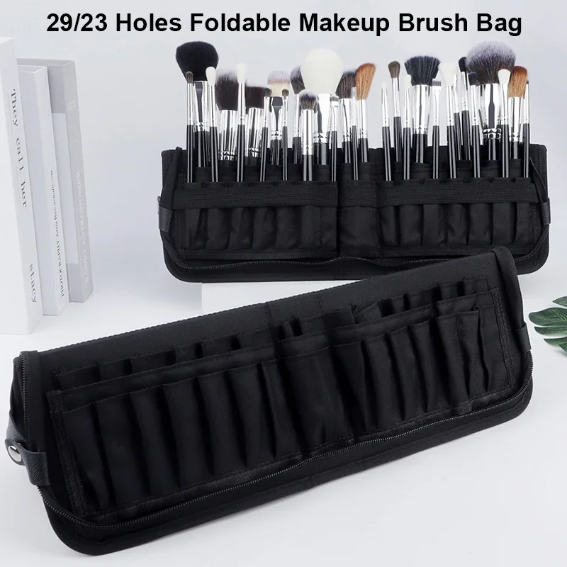 29/23 Holes Foldable Makeup Br - Travel Accessories Organizer Case のレビューと価格