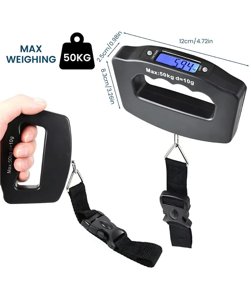 50kg Digital Luggage Scale Por - Travel Accessories Display のレビューと価格