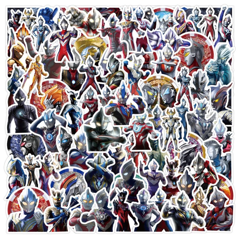 Ultraman Waterproof Stickers,  - Sticker Luggage Decorative のレビューと価格
