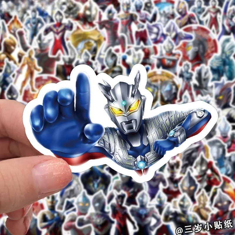 Ultraman Waterproof Stickers,  - Sticker Luggage Decorative のレビューと価格
