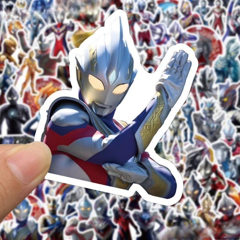 Ultraman Waterproof Stickers,  - Sticker Luggage Decorative のレビューと価格