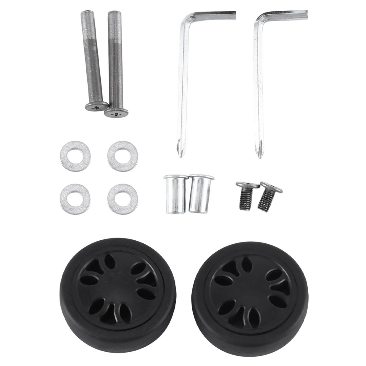 ABQR 50X15mm Luggage Wheels Re - Luggage Wheel Replacement のレビューと価格